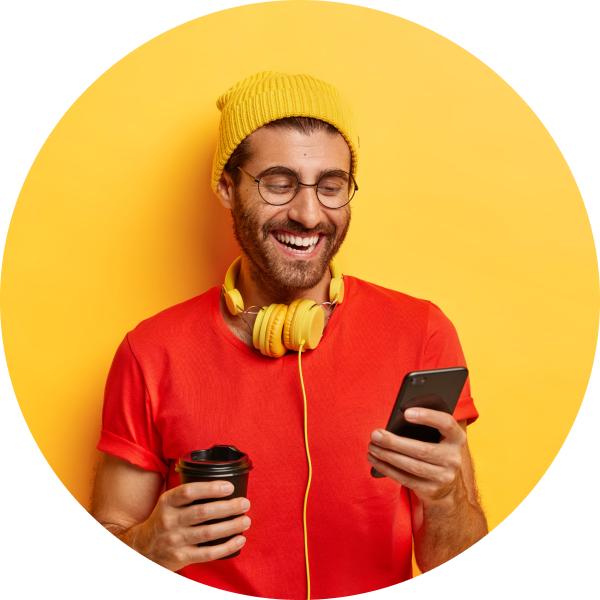 Portrait of a satisfied VenditrackPro user